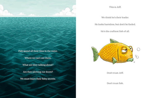 DON'T TRUST FISH - SHARPSON. NEIL; SANTAT. DAN